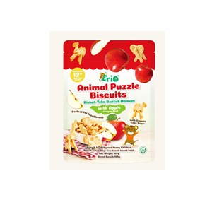 ERIO ANIMAL PUZZLE BISCUIT WITH APPLE