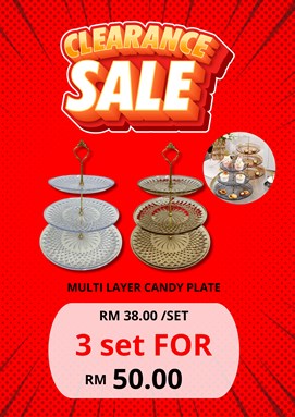 MULTI LAYER CANDY PLATE