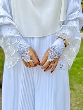 TIFFANY HANDSOCKS - WHITE
