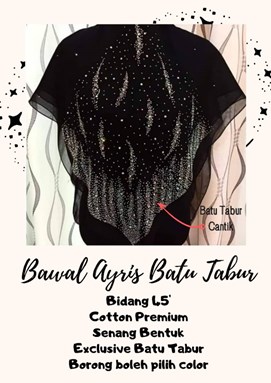 BAWAL AYRIS BATU TABUR