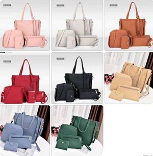 ©  BB162 Female Handbag Set ( 4 in 1 )