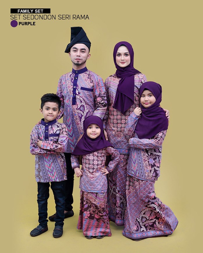 BAJU KURUNG BATIK  SERI RAMA  haqisya2u