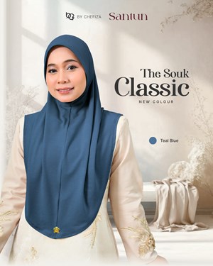 SOUK CLASSIC FS - TEAL BLUE