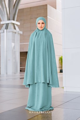 TELEKUNG QADEEJA - ASH BLUE