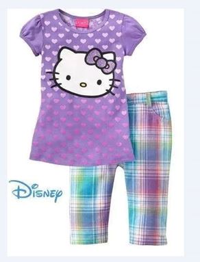 @  P30337 KITTY PURPLE SET ( SIZE 120 )