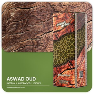 (U)(MM) ASWAD OUD @ AROMATIC OUD EDP 30ml (NEW PACKAGING)