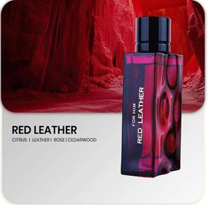 FOR HIM COLLECTION - RED LEATHER 100ML