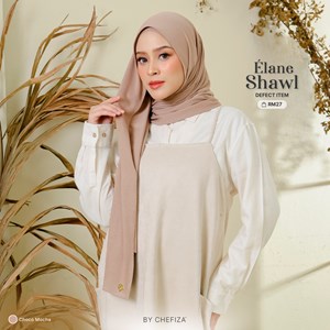 ELANE SHAWL - CHOCO MOCHA (DEFECT)