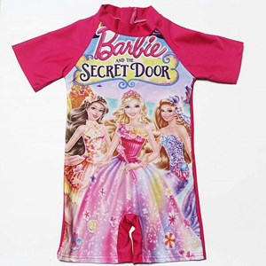 ©  21391-10    KIDS SWIMMING SUIT - [ BARBIES ]   SIZE M-2XL