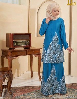 KURUNG MODERN ALANA PN12-1 in Teal Blue