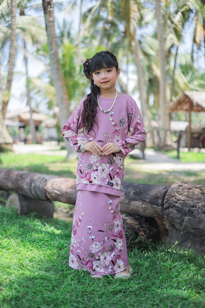 Kurung Anggerik Kids – Aqua Green (Copy)