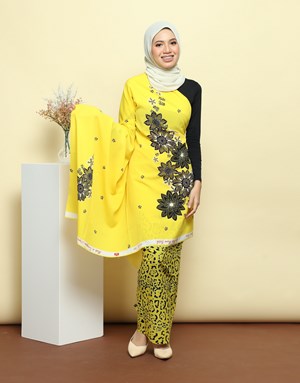 BATIK TIARAZ LIA 03 in Yellow