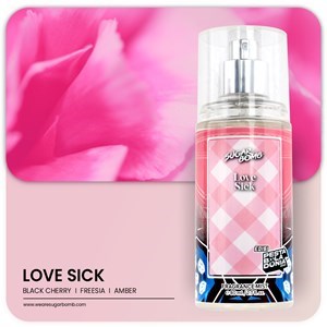 FRAGRANCE MIST LOVE SICK 80ML (WORLD CUP) ( RHQ KK)