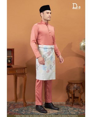 BAJU MELAYU MODERN MUHAMMAD K4 CORAL