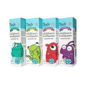 Buds Children Toothpaste With Fluoride (3-12 years)