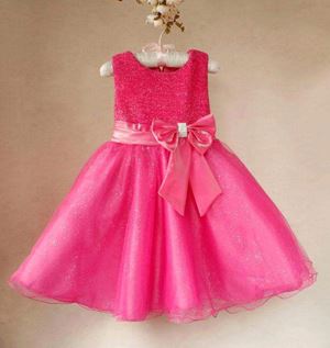 💖  G004/13 PINK DINNER DRESS  ( SIZE 3-4Y )
