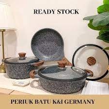 K&I GERMANY GRANITE PREMIUM CERAMIC LOOSE COOKWARE / periuk