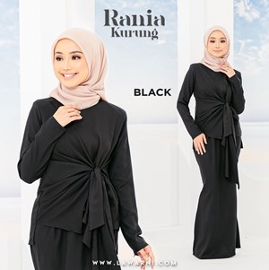 RANIA KURUNG BLACK