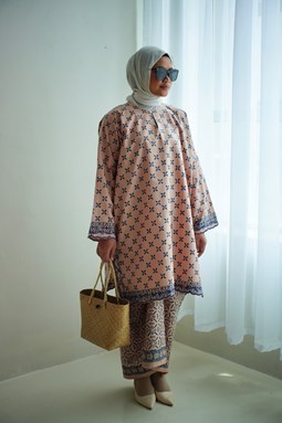 SERI ANGGUN KURUNG ( SA Peachy Nude )