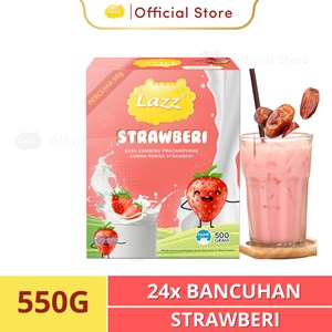 LAZZ SUSU KAMBING KURMA PERISA STRAWBERI