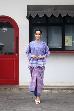 FATEEMA KURUNG VOL 2.0 ( Blue Pink )