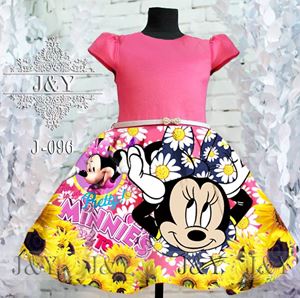 @  J & Y ( J-096 MINNIE ) DRESS - SZ 2Y - 8Y