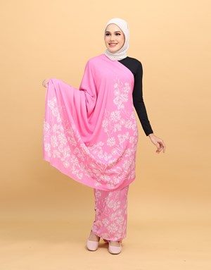 BATIK MY COTTON FHM 12 PC/SK - Pink
