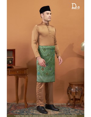 BAJU MELAYU MODERN MUHAMMAD K22 BROWN