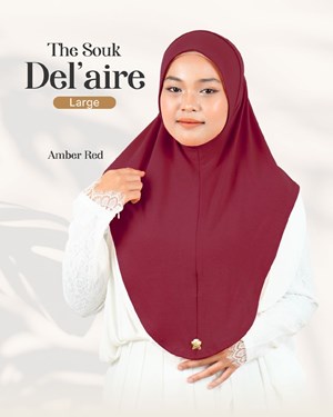 SOUK DEL’AIRE L - AMBER RED (NEW)
