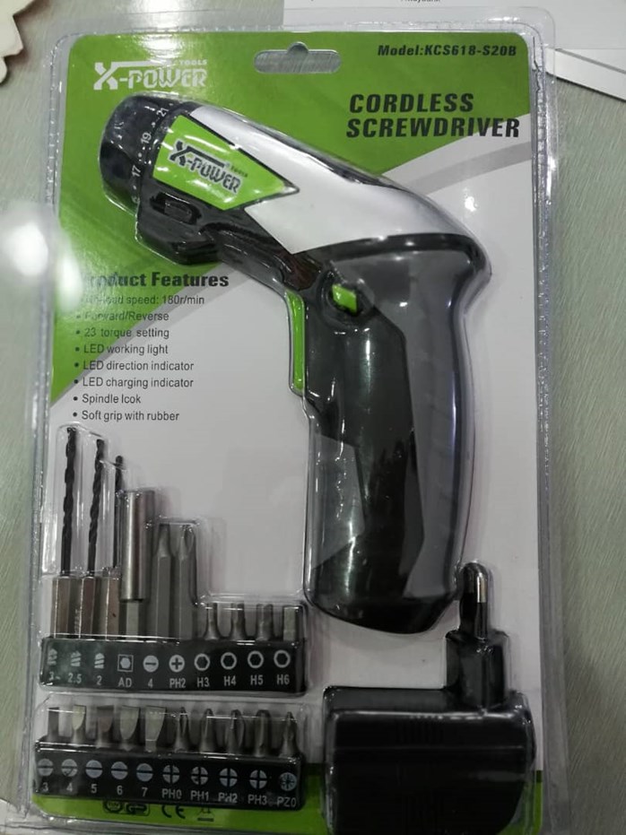 X power 2024 cordless screwdriver