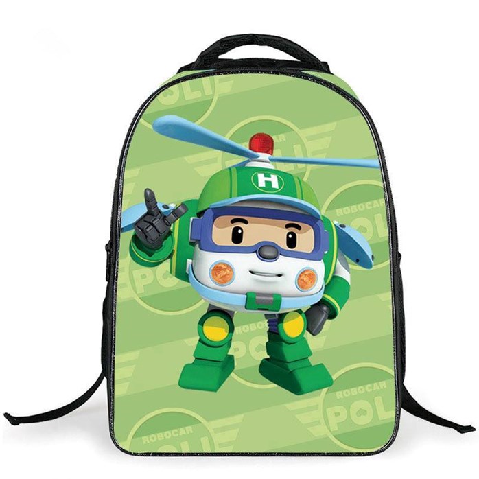 ROBOCAR POLI BACKPACK HELI GREEN Jenny s Collections