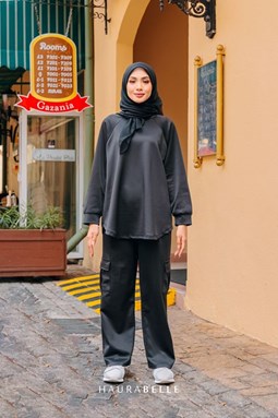 KEISHA TOP - BLACK