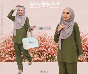 SUIT ISHA MELIA OLIVE