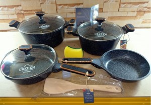 UAKEEN 366 - 9 PCS DIE CAST GRANITE