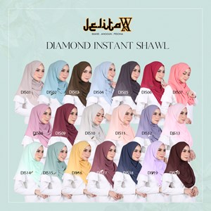 JELITAWAN - DIAMOND INSTANT SHAWL