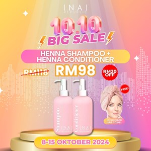 10.10 Big Sale - Henna Shampoo + Henna conditioner