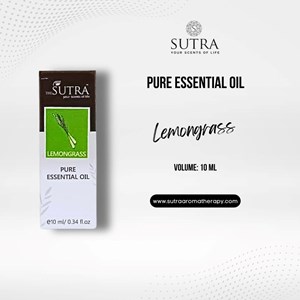 Aromatherapy Pure Essential Oil Lemongrass  SUTRA , 10ml