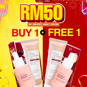 BUY 1 FREE 1 RADIANT GLOW + [SERUM & HYDRA CLEANSING GEL]