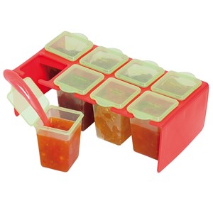 Clevamama clevaportions- freezer & storage pots