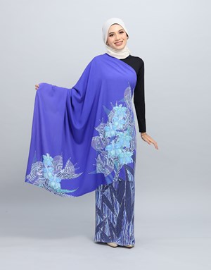 BATIK MY COTTON WAN 191 C/SK - Blue