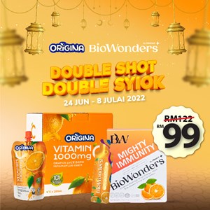 MIGHTY IMMUNITY + ORIGINA VITAMIN C ORANGE