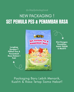 CIK PIJA - SET PES & PENAMBAH RASA