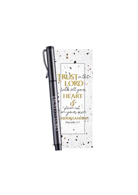 Gel Pens with Bookmarks Gift Set