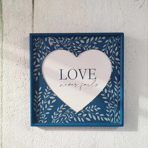 Wall Plaque - Love never fails