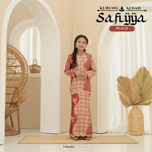 Kurung Kedah Safiyya Kids (Saiz 6-10)