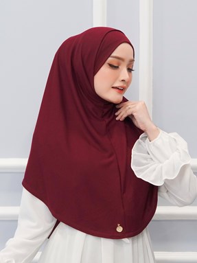 BABY STRIPE MAROON (L)