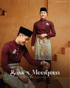 BAJU MELAYU MAGNIFICENT 4.0 (BURGANDY) C32