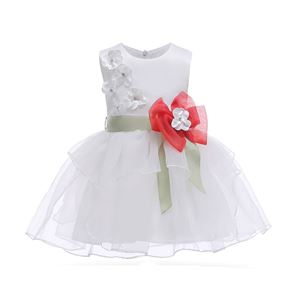 @  2581 TONG T0NG MI  - WHITE DRESS ( SIZE 90-180 )