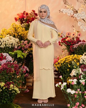 ADELIA KURUNG - SOFT YELLOW