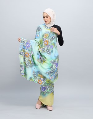 BATIK MY COTTON WAN 662 C/SK - Turquoise